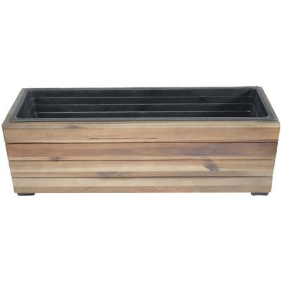 Rectangle Wood Planter Box
