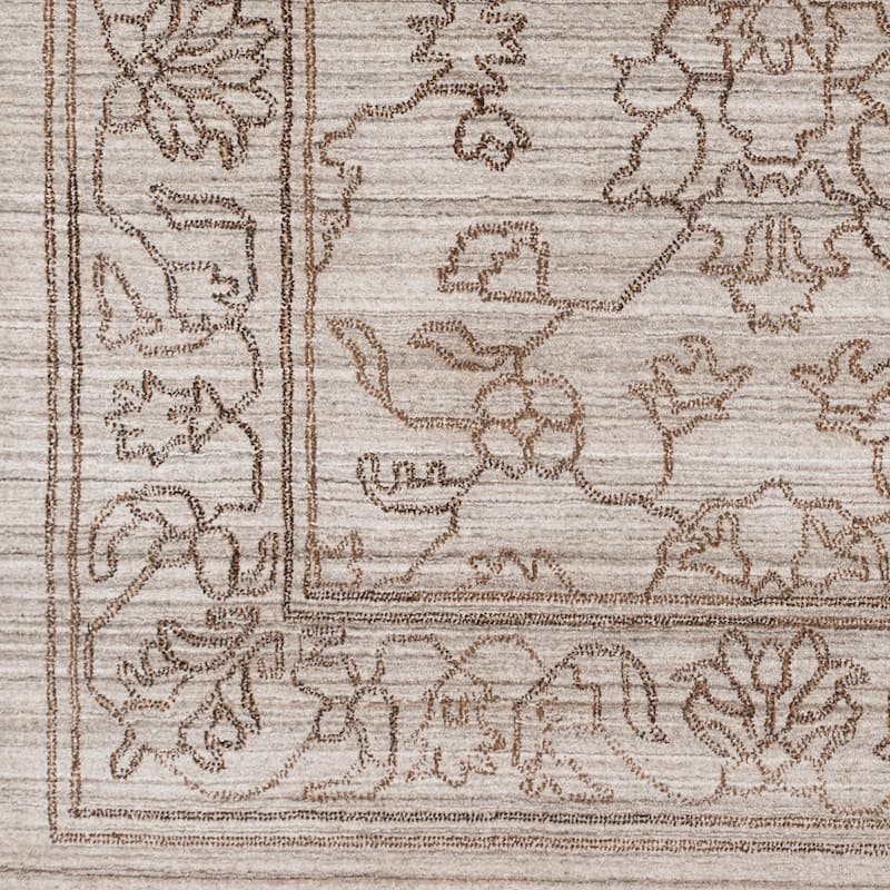 Surya Dove Hand-loomed Viscose Area Rug