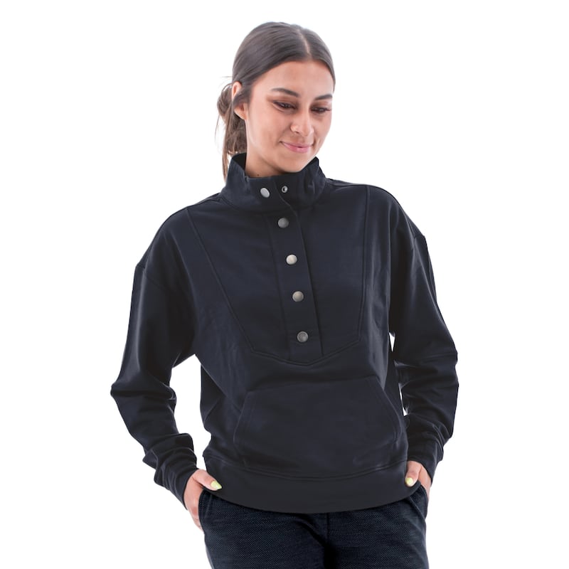 Aventura Women's Anytime Pullover - Sky Captain - XXL