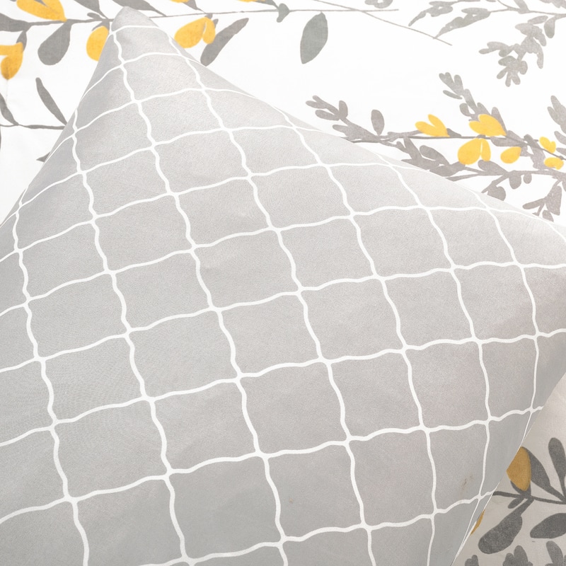 Lush Decor Aprile Soft Reversible Oversized Comforter 8 Piece Set
