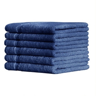 Royal Turkish Cotton Hand Towels - Hotel Collection Towel Set of 6