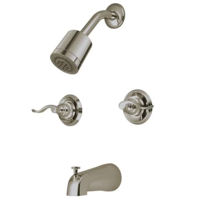 Kingston Brass Nuwave French Tub and Shower Package with Shower Head