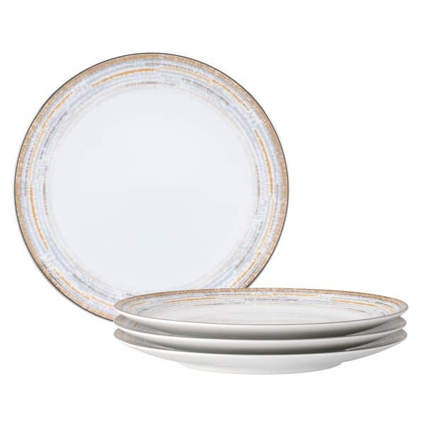 Noritake Raylan Set of 4 Salad Plates, 8.25"