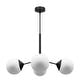 preview thumbnail 2 of 6, Hunter Hepburn Chandelier - Dining Room, Entry - Retro/Minimalistic, Sputnik