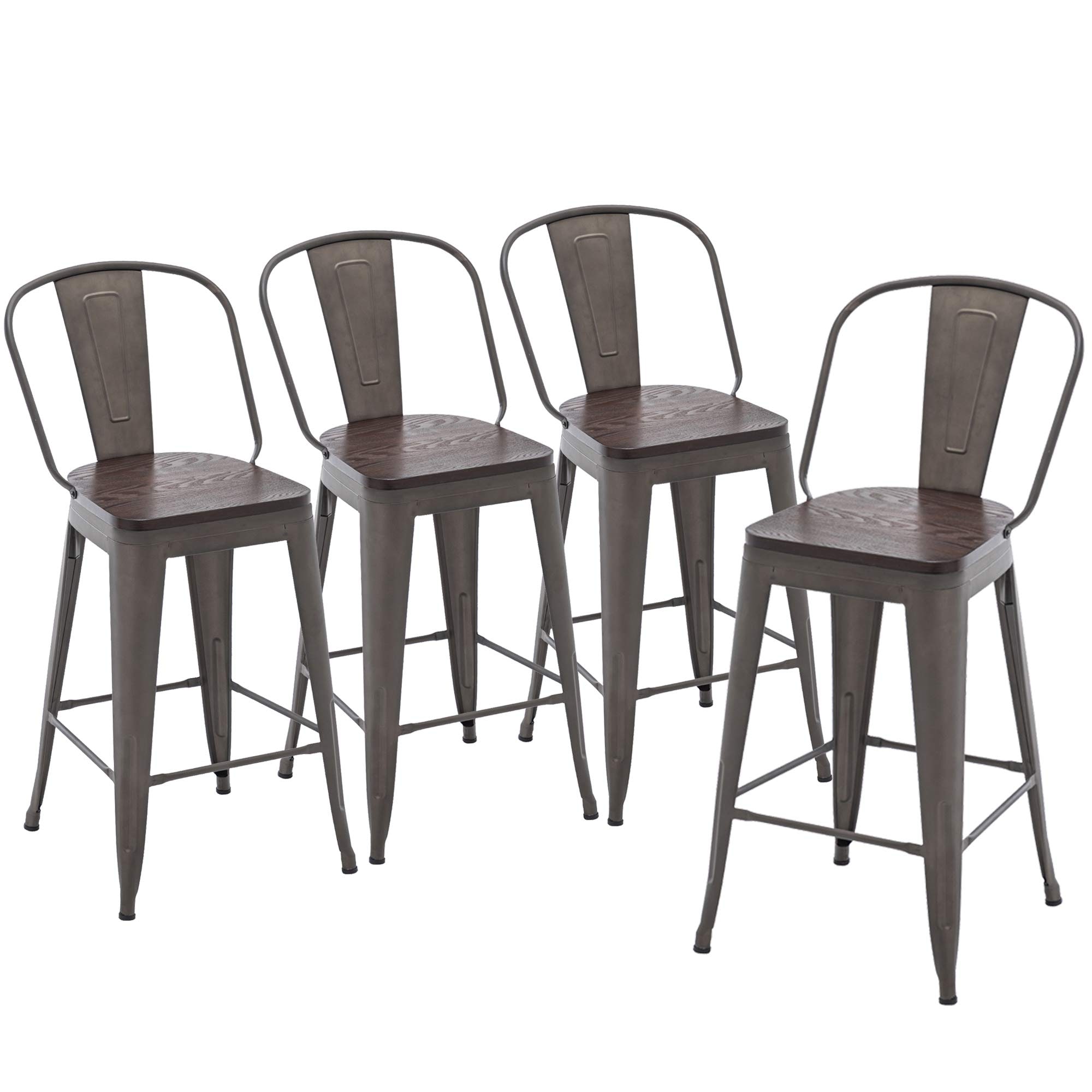 High bar stools on sale set of 4