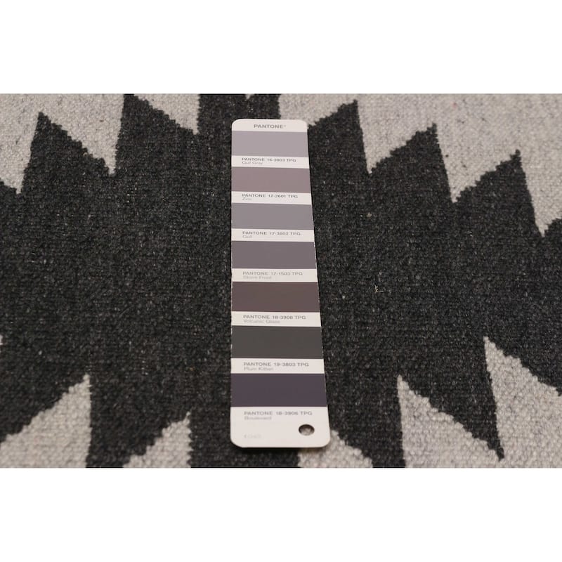 Ankara FW Grey, Grey Kilim 5'2" x 7'9" - 5'2 x 7'9