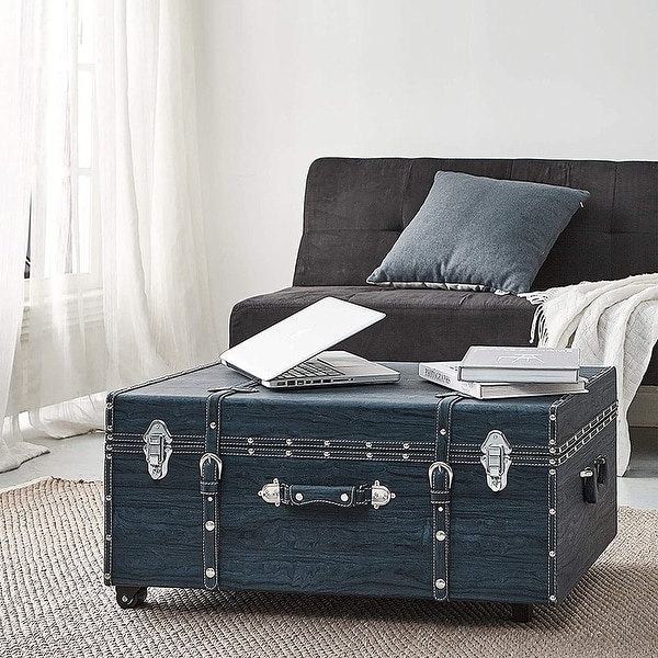 Texture® Brand Trunk - Marble Navy. Opens flyout.