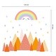 preview thumbnail 5 of 4, Walplus Cute Rainbow Mountains Children Kids Wall Stickers Nursery Décor