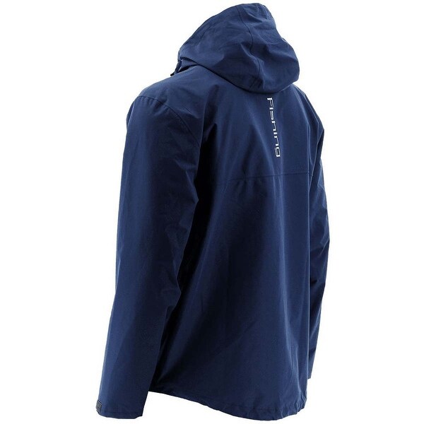 huk men's packable rain jacket