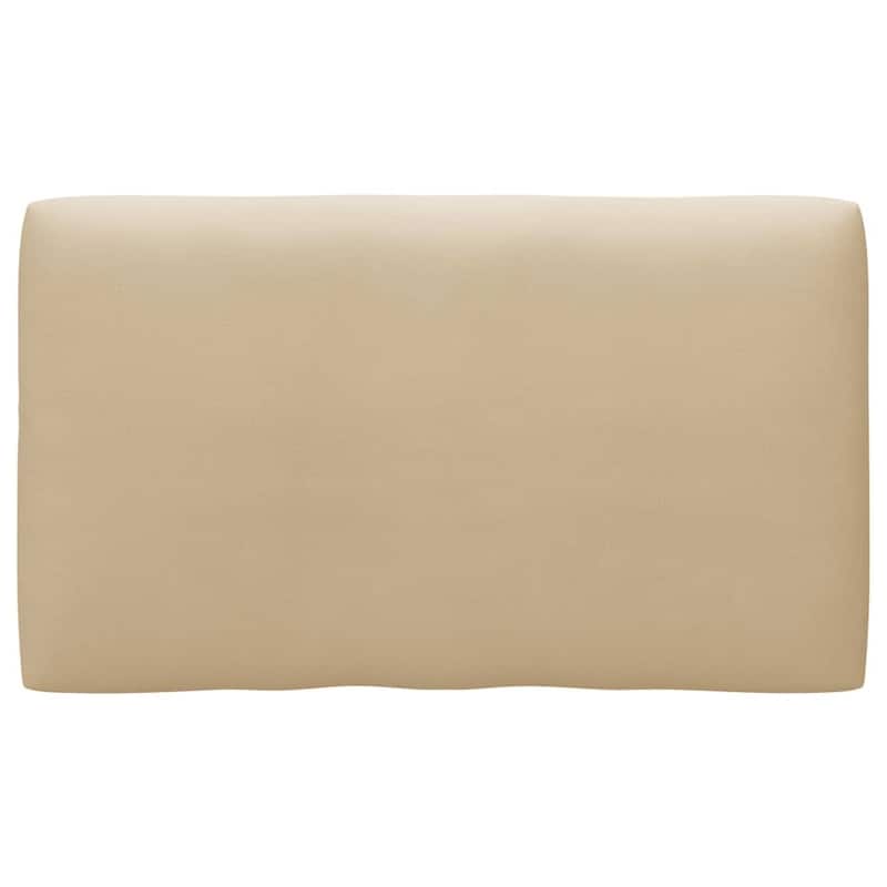 vidaXL Chair Cushion Water Repellent Pallet Cushion Seat Pad Pillow Fabric - 40.6" x 22.8" x 3.9"
