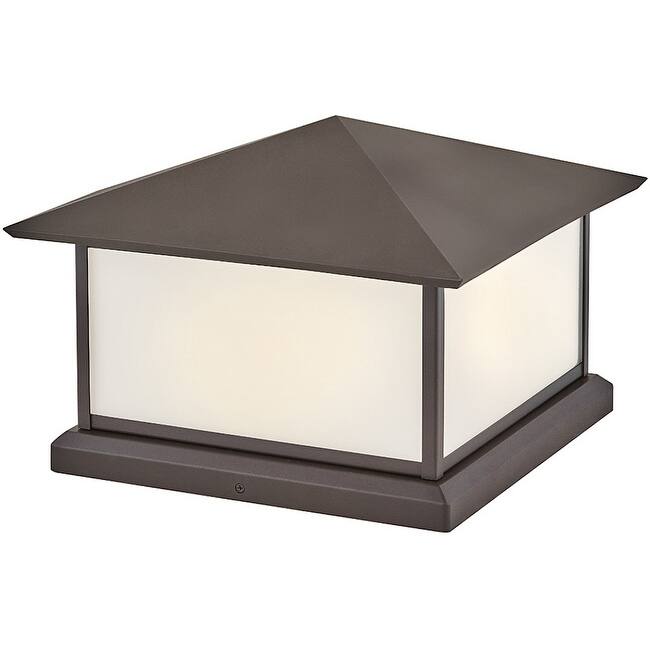Hinkley Lighting 28987-LV Walter 2 Light 11" Tall LED Post Light - Textured Oil Rubbed Bronze