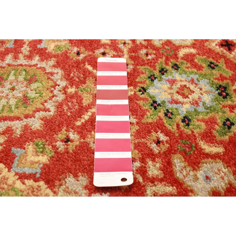 ECARPETGALLERY Hand-knotted Serapi Heritage Red Wool Rug - 2'8 x 9'7