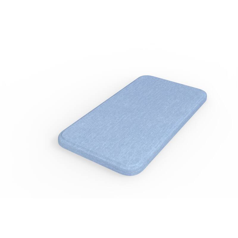 Diatomite Stone Soap Dish - N/A - Blue