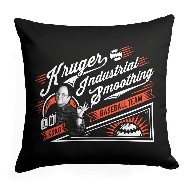 Warner Brothers Seinfeld Koko Baseball 18 Inch Throw Pillow