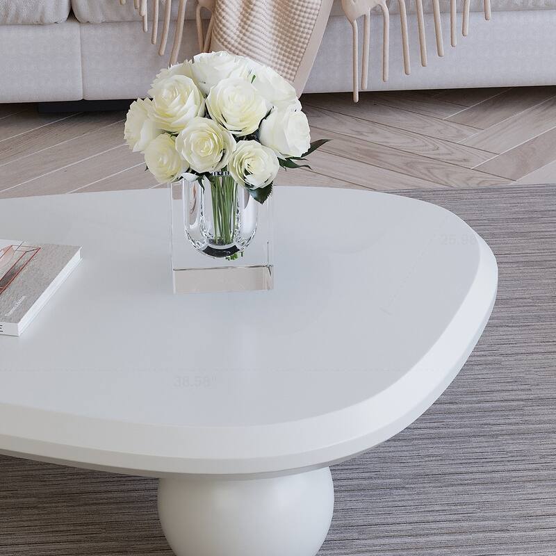 Modern Wooden Coffee Table with Special Design for Small Living Rooms