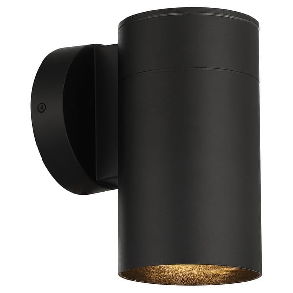 slide 2 of 8, Access Lighting Matira 1 Light Outdoor LED Wall Mount - 7.75" Black