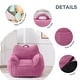 preview thumbnail 41 of 88, Children's Bean Bag Chair,Corduroy Bean Bag Sofa with Armrests