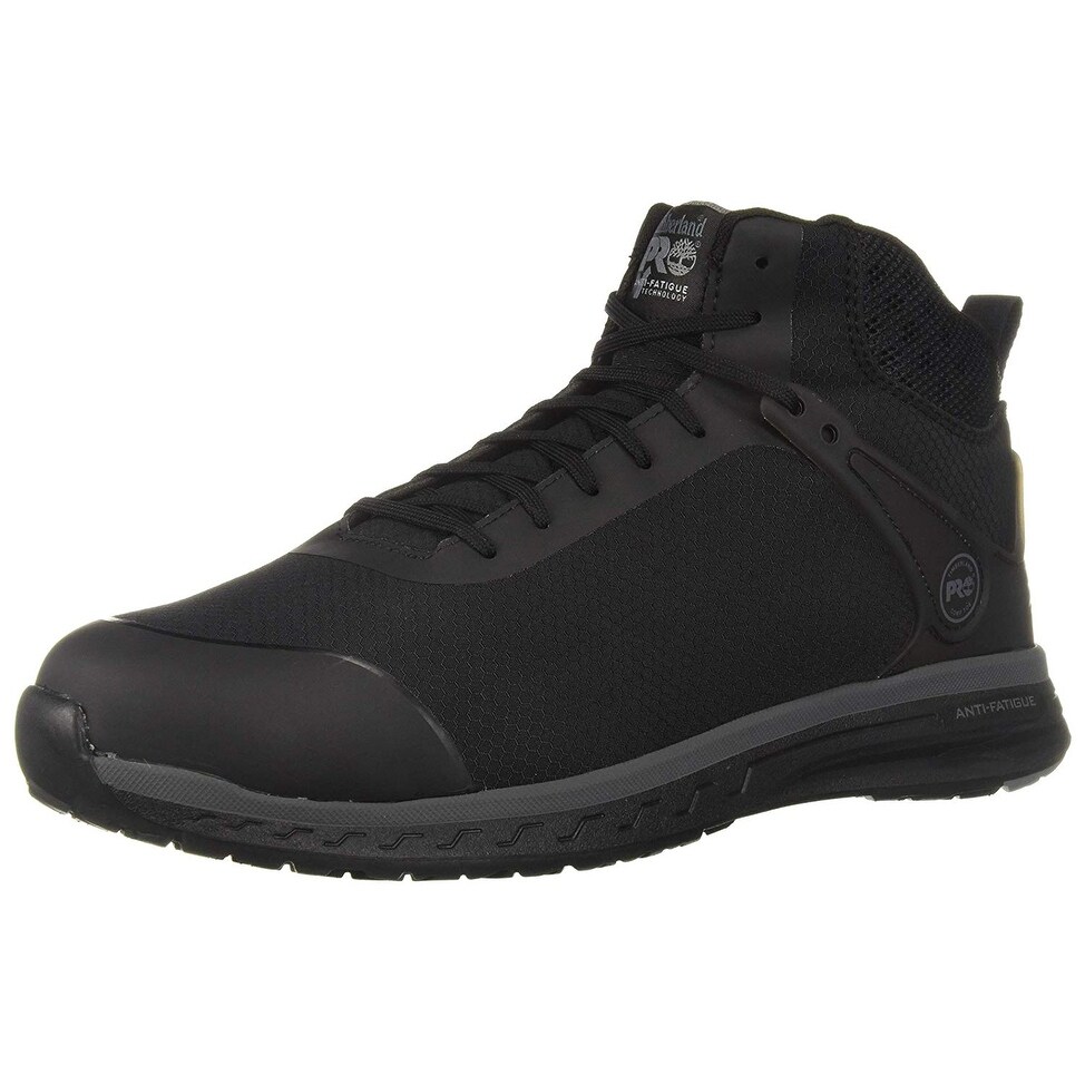 timberland pro men's drivetrain mid composite toe industrial boot