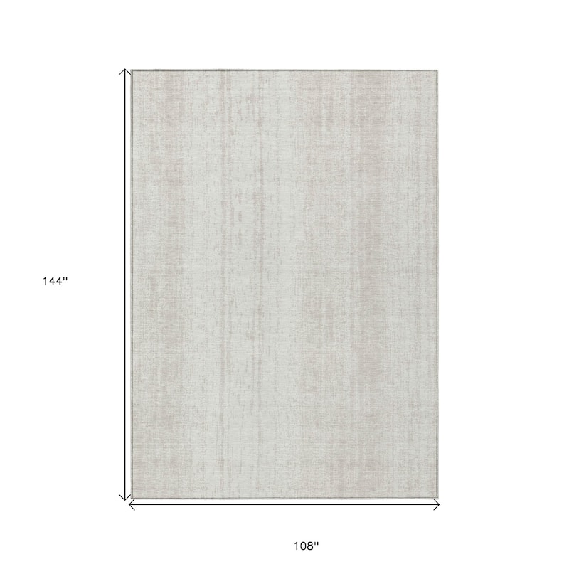 HomeRoots Striped Transitional Rectangle Outdoor Rug