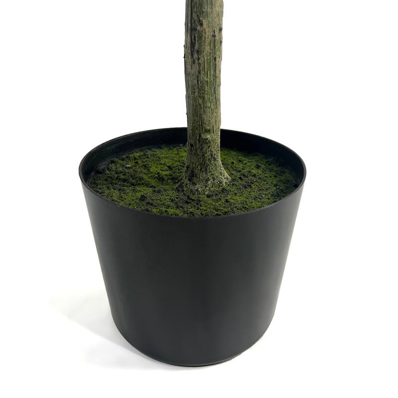 Vina Artificial Olive Tree, Realistic Green Silk Leaves, 71 Inch