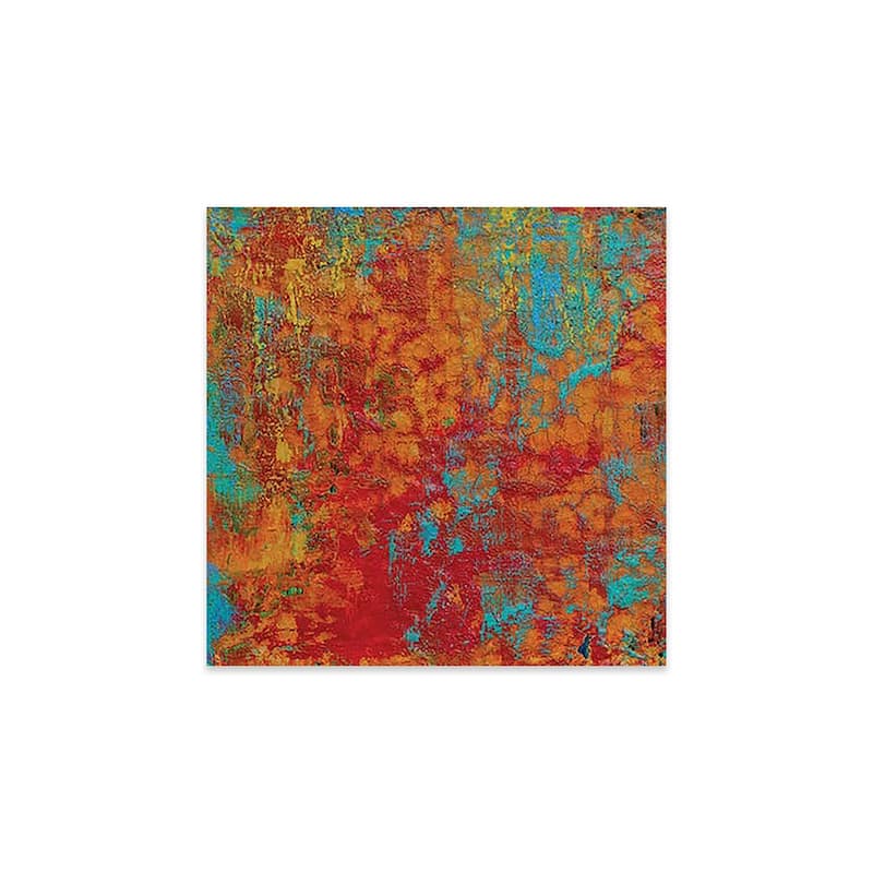 Spark Of Connection Print On Acrylic Glass by Alicia Dunn - 24x24x0.25