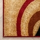 preview thumbnail 5 of 7, Well Woven Arcs Red/ Ivory Modern Circled Boxes Geometric Area Rug - 7'10 x 9'10