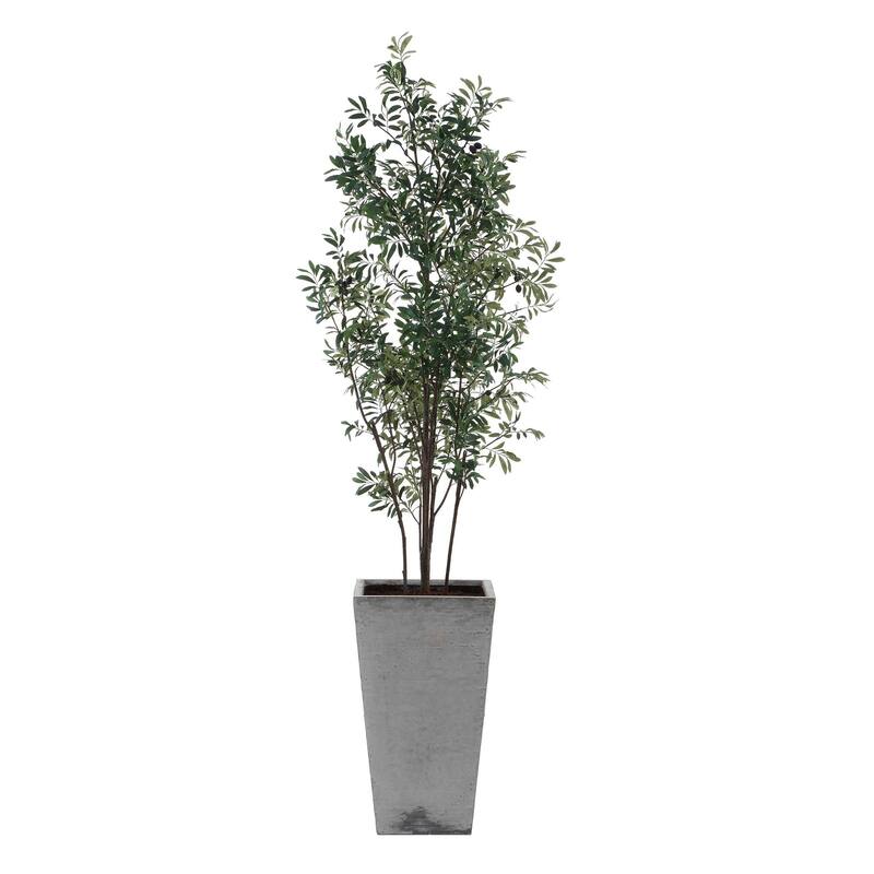 Uttermost Sonora Olive Tree In Planter - 33.00" W x 89.25" H x 31.50" D