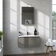 preview thumbnail 16 of 39, Margi 32" Wall-Mount Bathroom Vanity & Basin Set - Stripes