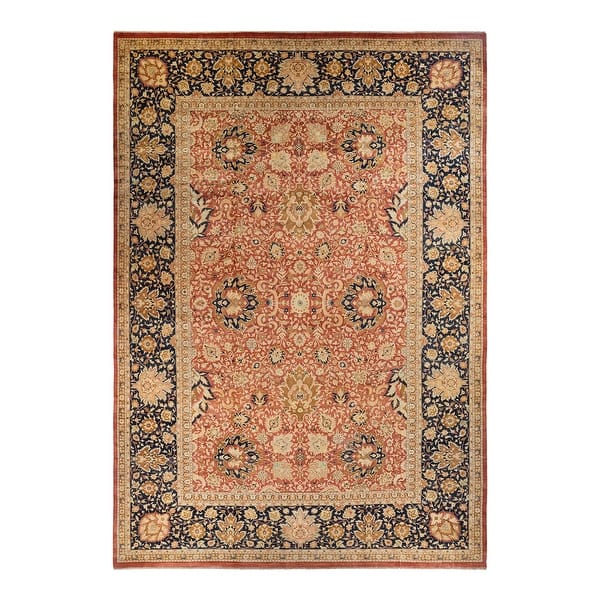 slide 1 of 8, Overton Mogul, One-of-a-Kind Hand-Knotted Area Rug - Orange, 12' 4" x 18' 1" - 12' 4' x 18' 1'