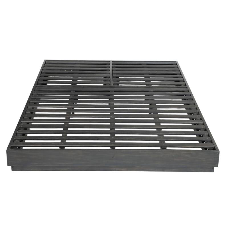 Christopher Knight Home - Outdoor Acacia Wood 5-Position Adjustable Double Sunlounge Set with MGO Side Table