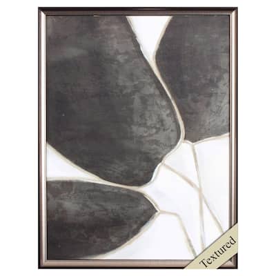 Propac Images Leaves Like I Textured Wall Art - Brown