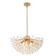 preview thumbnail 13 of 14, 6-Light Modern Luxury Crystal Chandelier