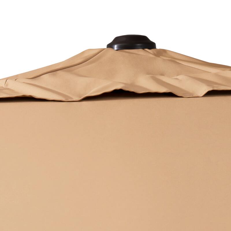 Crestlive Products 11 x 9 FT Outdoor Patio Offset Cantilever Umbrella