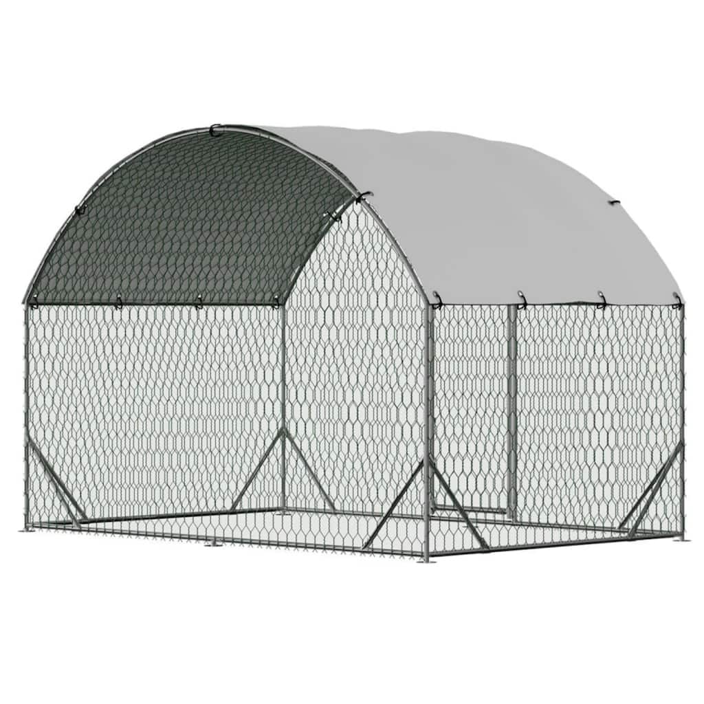 Large Metal Chicken Coop Walk-in Poultry Cage