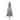6 Foot High Pre Lit Alpine Tree with Clear White Lights - N/A