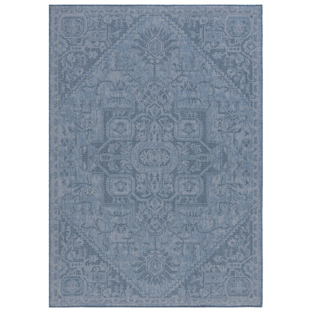 SAFAVIEH Bermuda Fazilet Geometric Indoor/Outdoor Waterproof Rug