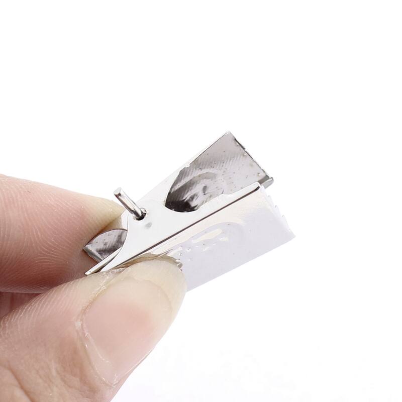 Home Window Bath Drapery Curtain Rod Hook Clips Clamps 60pcs - Silver Tone