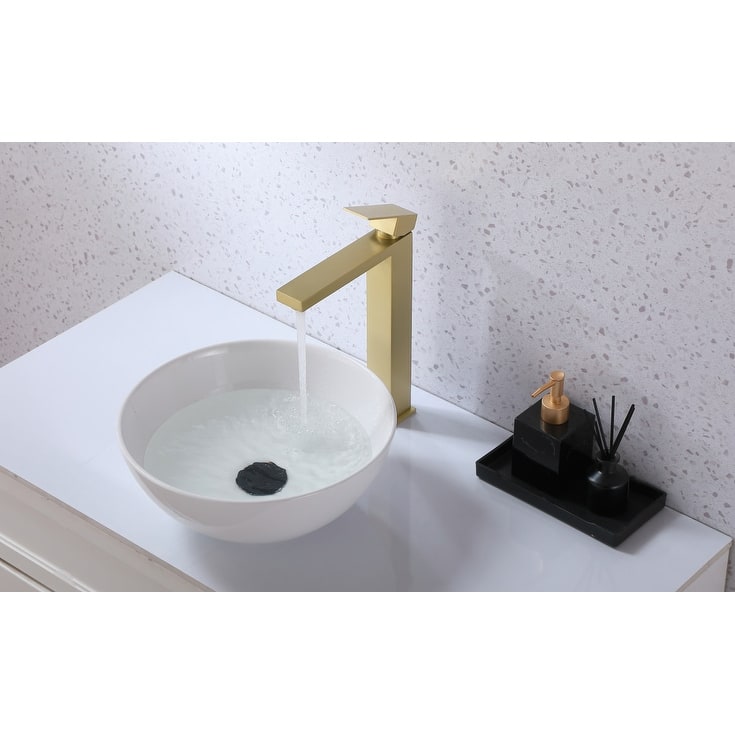 Elegant Lighting FAV-1002 Jakob 1.5 GPM Vessel Single Hole Bathroom