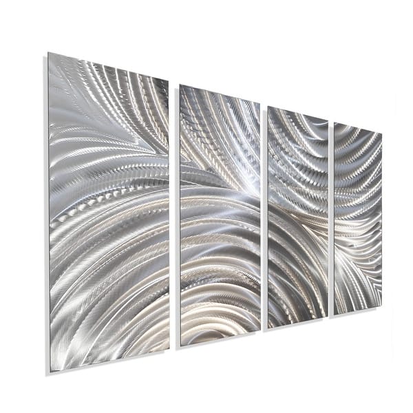 Shop Statements2000 Silver Modern Abstract Metal Wall Art