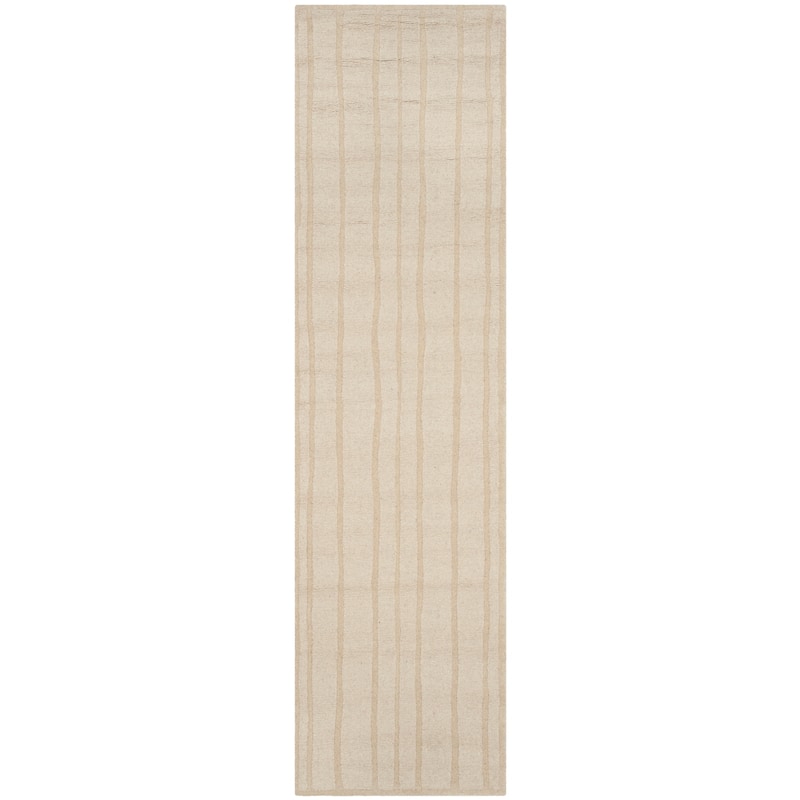 Martha Stewart by SAFAVIEH Freehand Stripe Wool Rug