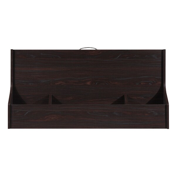 Brenda mid century modern wood office desk by christopher knight home sale