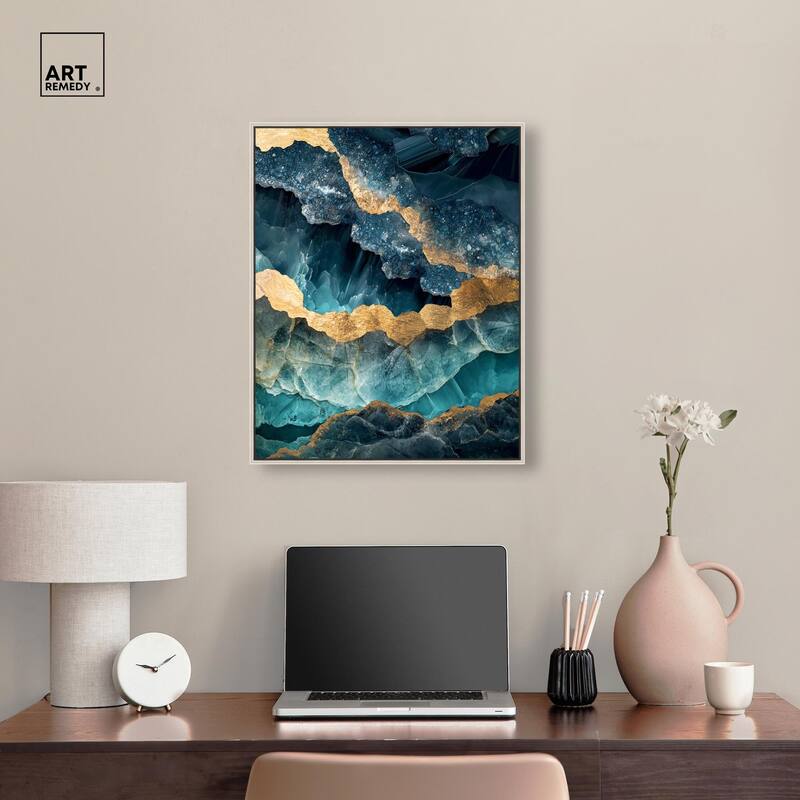 Power Edge II Canvas by Art Remedy