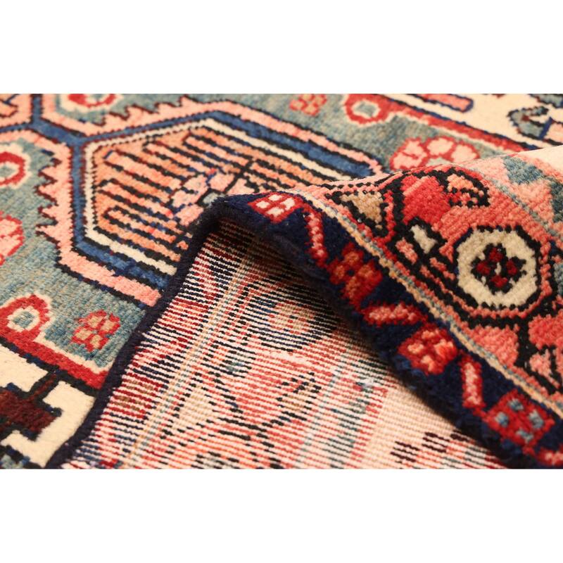 ECARPETGALLERY Hand-knotted Anatolian Vintage Dark Red Wool Rug - 3'3 x 6'5