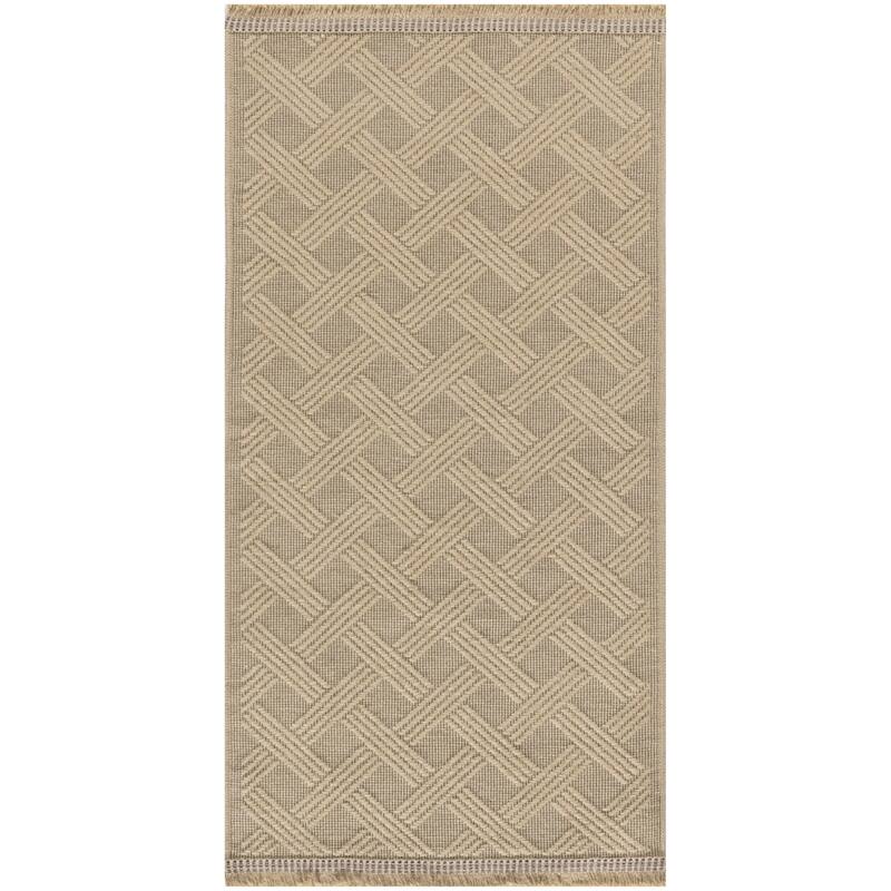 HomeRootsGeometric Modern Rectangle Area Rug - 48' X '24' X '0.25