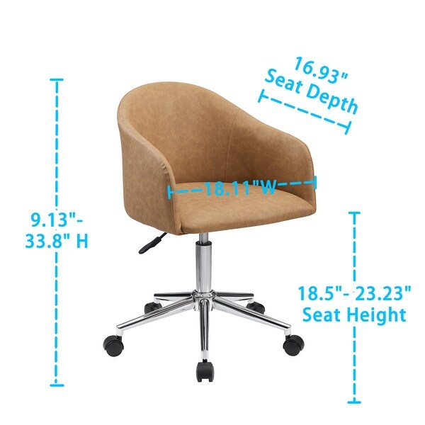 desk chair height