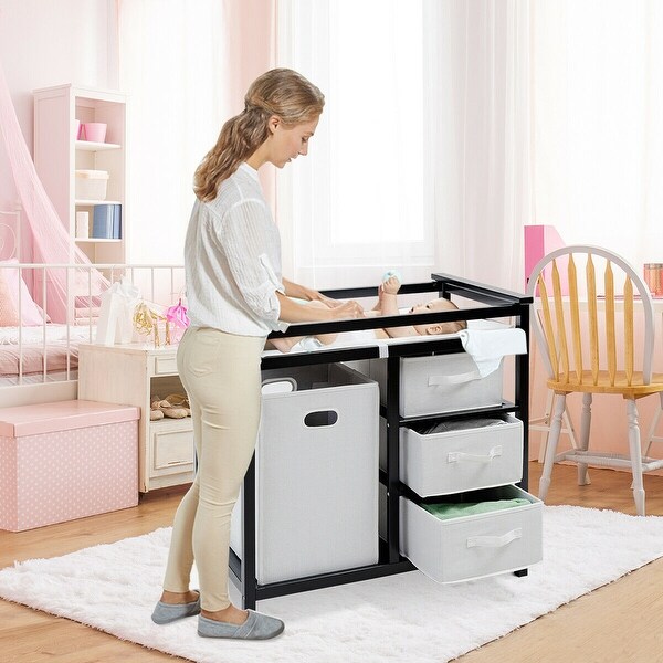 costway changing table
