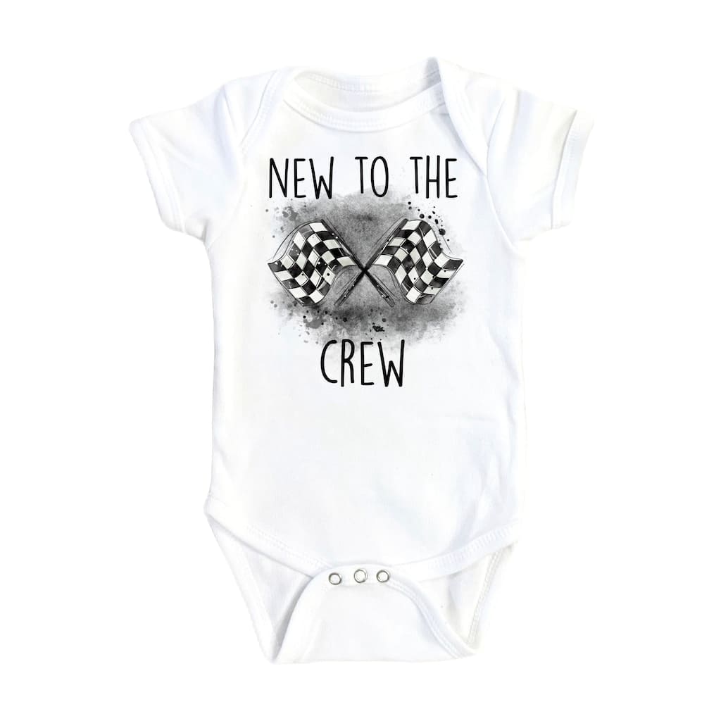 Racing - Baby Boy Girl Clothes Infant Bodysuit Funny Cute Newborn 3C