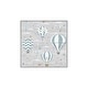 preview thumbnail 4 of 2, Ginza Six Washable Balloon Ride Lighter Than Air Kids Rug Square 3'