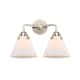 Option Polished Nickel / Matte White