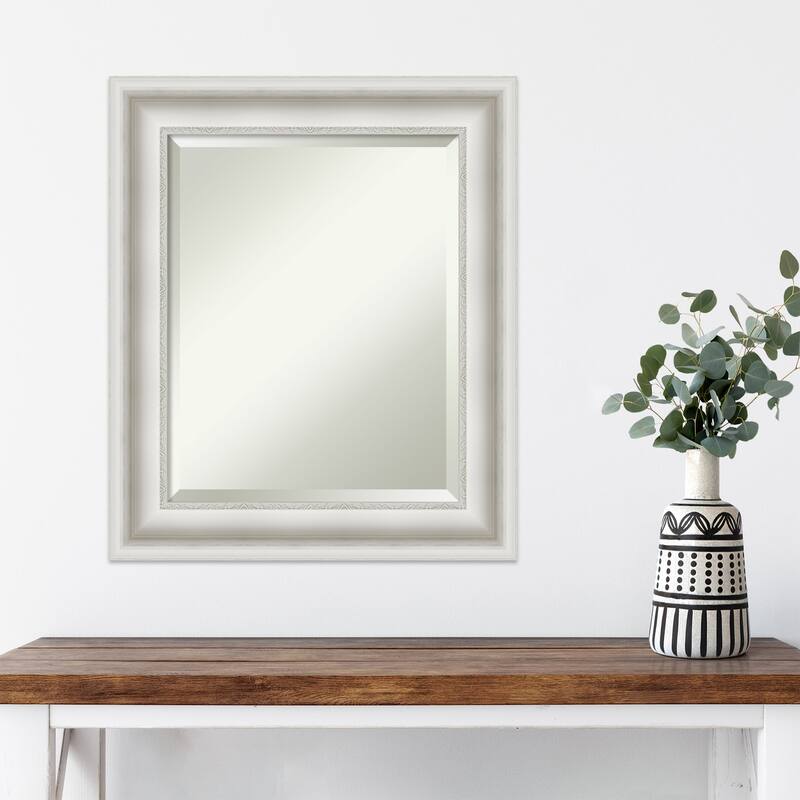 Beveled Wall Mirror - Parlor Black Frame